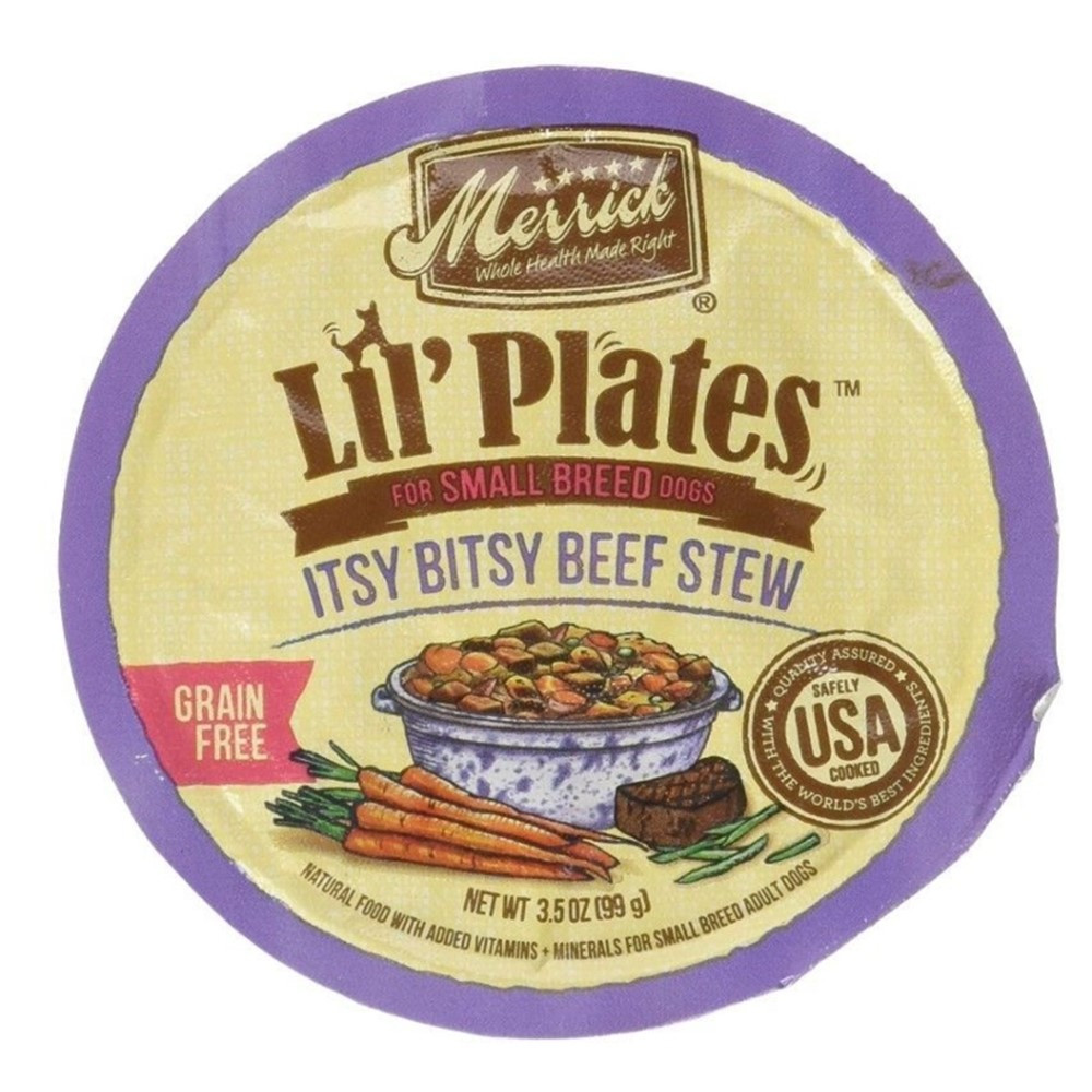 Merrick Lil Plates Grain Free Itsy Bitsy Beef Stew - 3.5 oz - EPP-ME26021 | Merrick | 1996