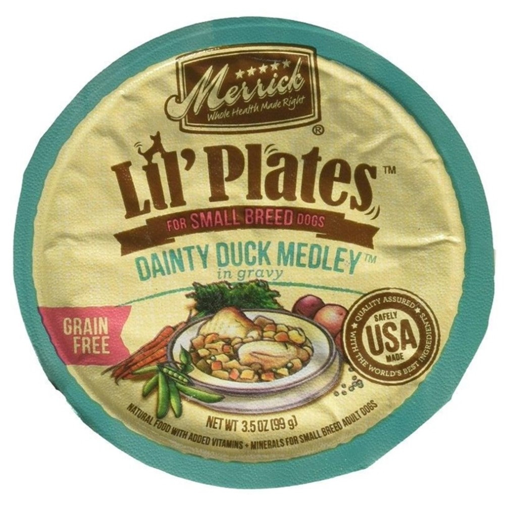 Merrick Lil Plates Grain Free Dainty Duck Medley - 3.5 oz - EPP-ME26024 | Merrick | 1996