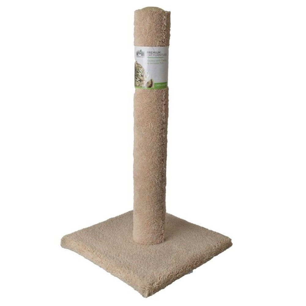 Urban Cat Cat Carpet Scratching Post - 32in. High (Assorted Colors) - EPP-NA49020 | North American Pet Products | 1931