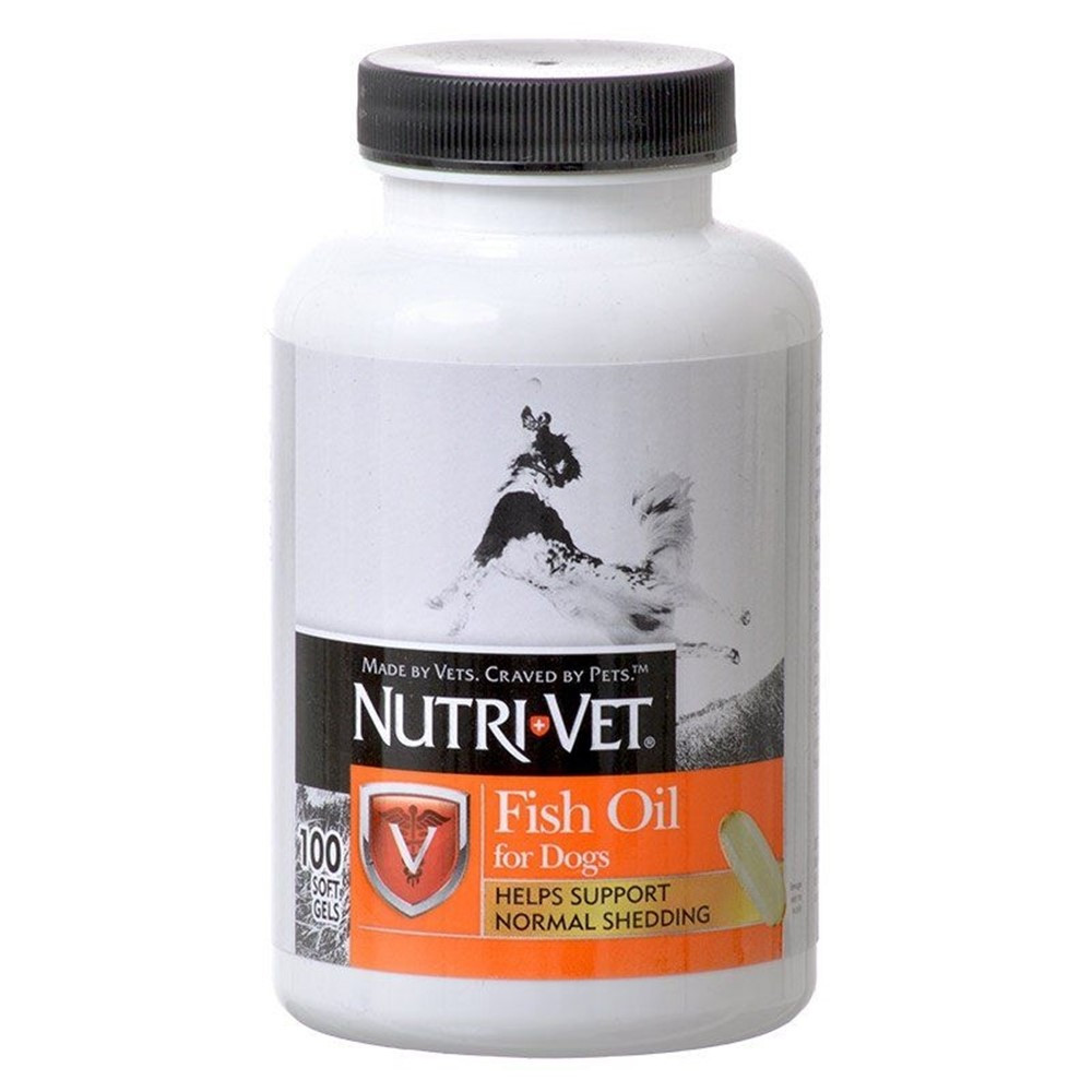 Nutri-Vet Fish Oil Softgels for Dogs - 100 Softgels - EPP-NV99901 | Nutri-Vet | 1969