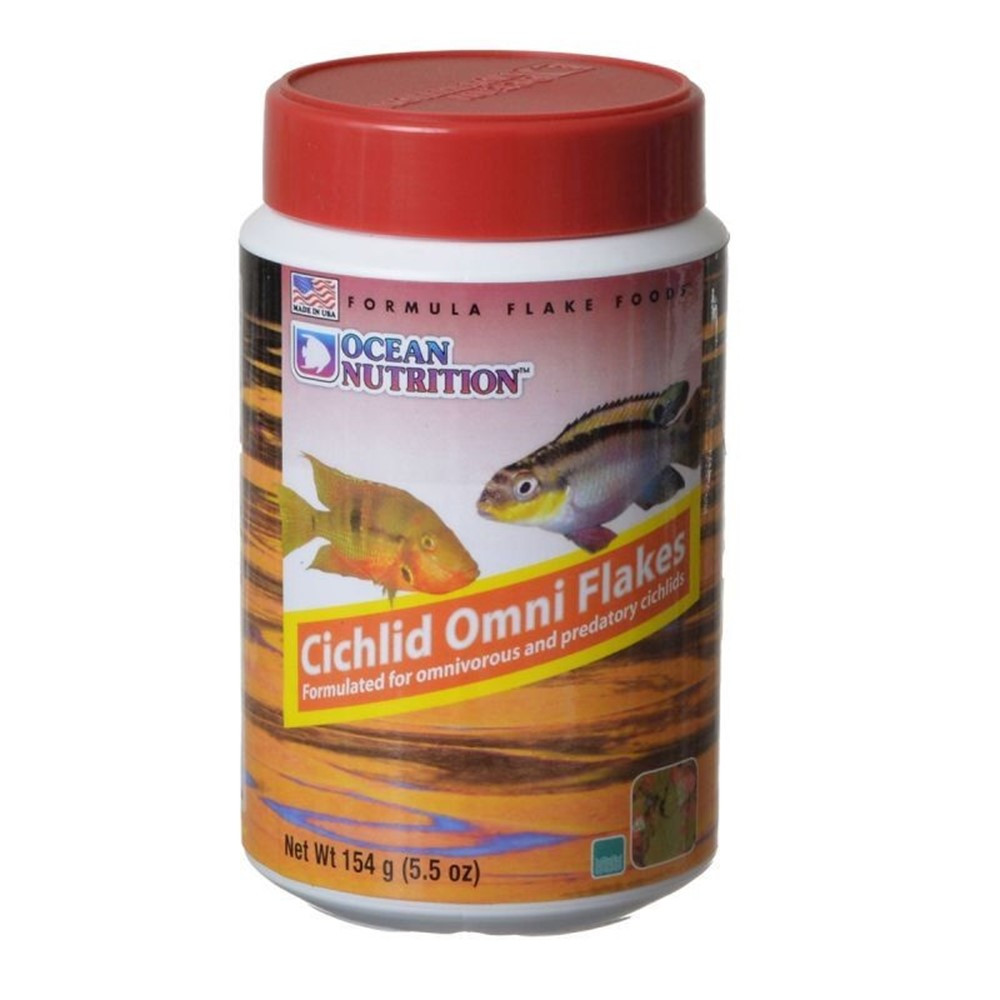 Ocean Nutrition Cichlid Omni Flakes - 5.5 oz - EPP-ON25655 | Ocean Nutrition | 2046