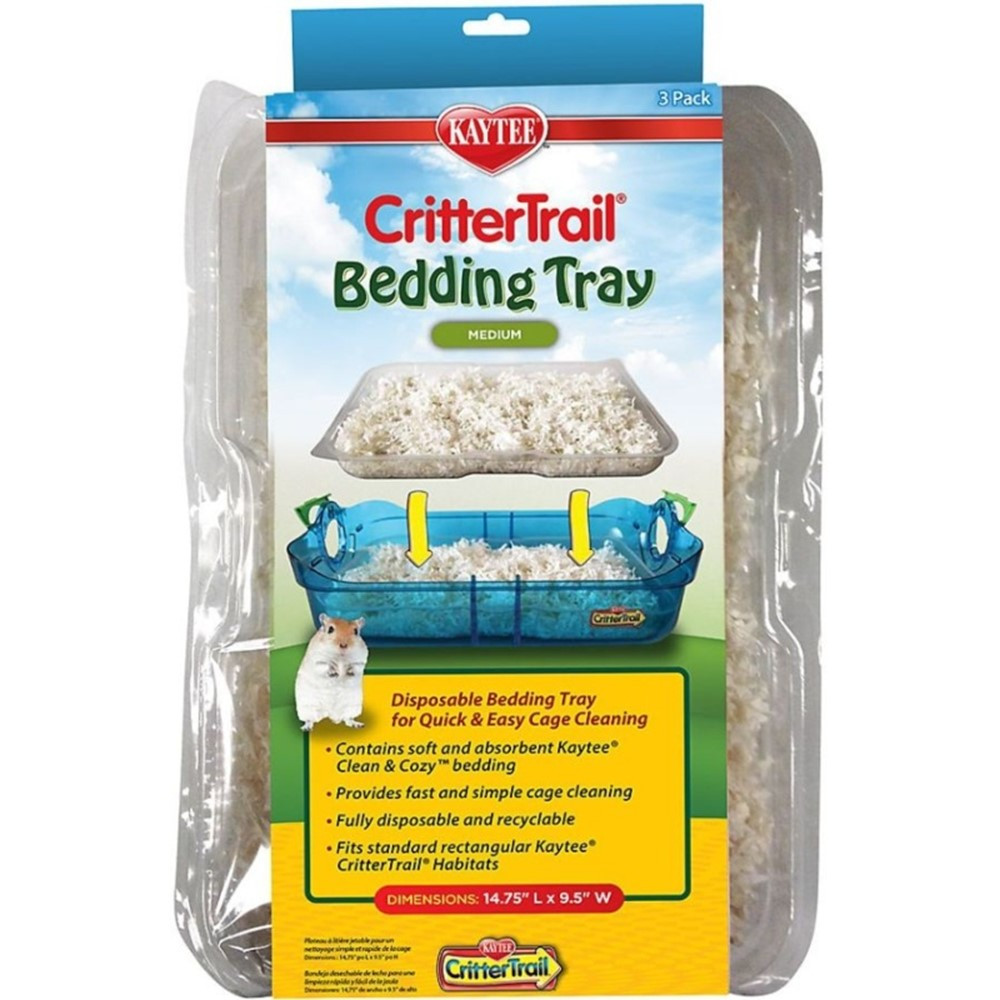 Kaytee CritterTrail Bedding Tray - 3 count - EPP-PI60603 | Kaytee | 2148