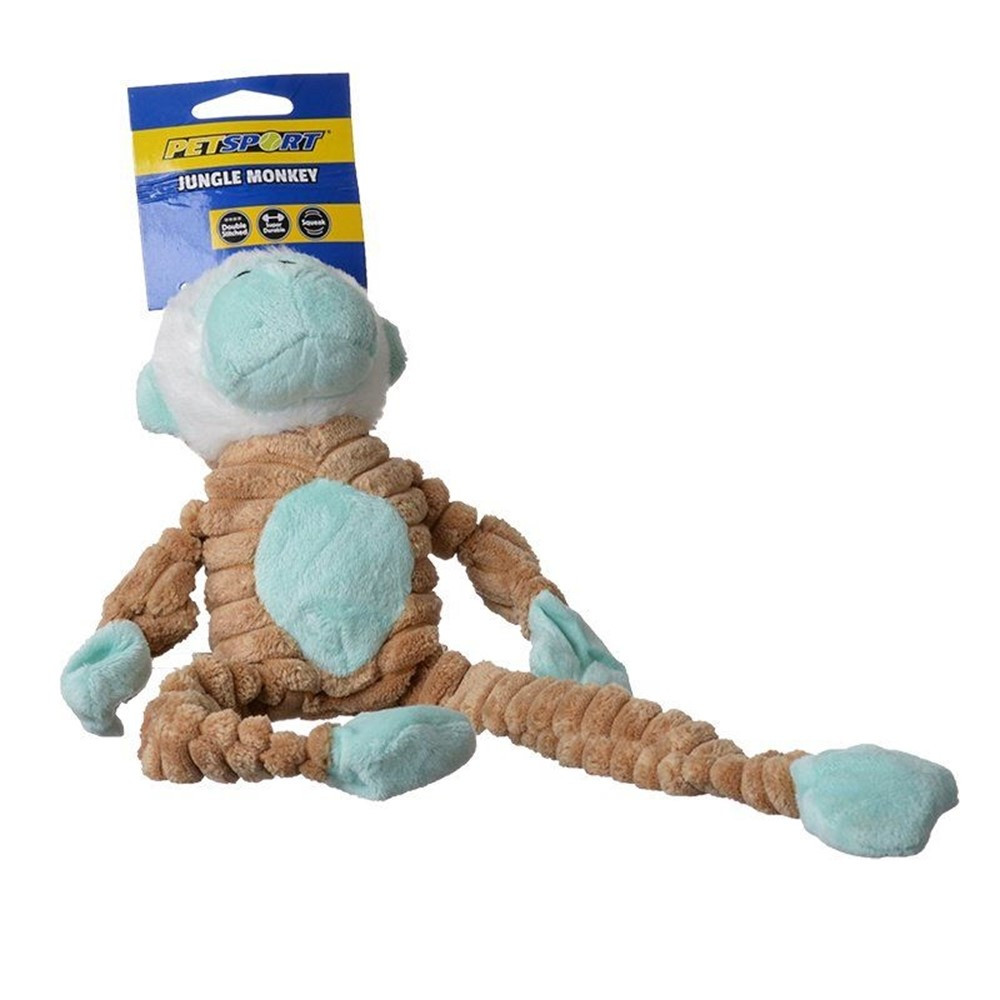 PetSport Tuff Squeak Jungle Monkey Toy - 1 Pack - (14 Long) - EPP-PS20530 | Petsport USA | 1736"