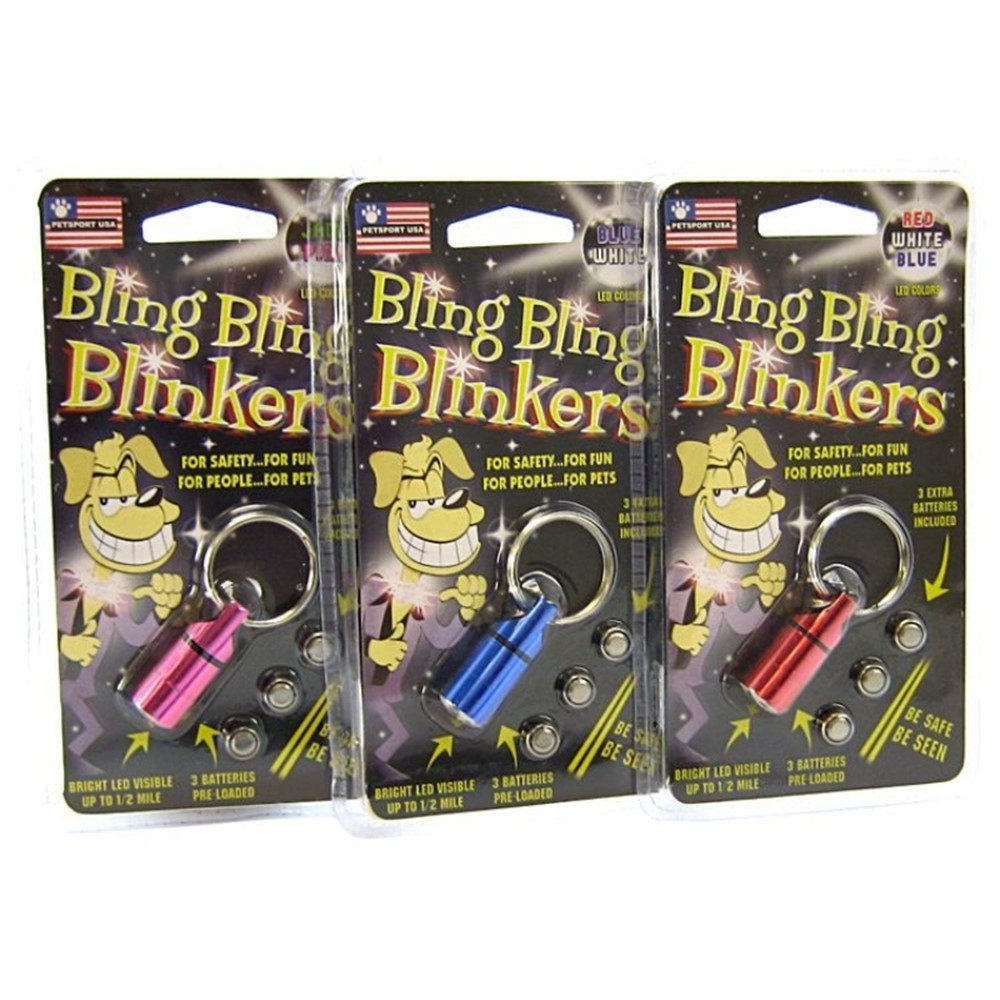 Petsport USA Bling Bling Blinkers - Assorted Colors - 1 Pack - EPP-PS80005 | Petsport USA | 1736