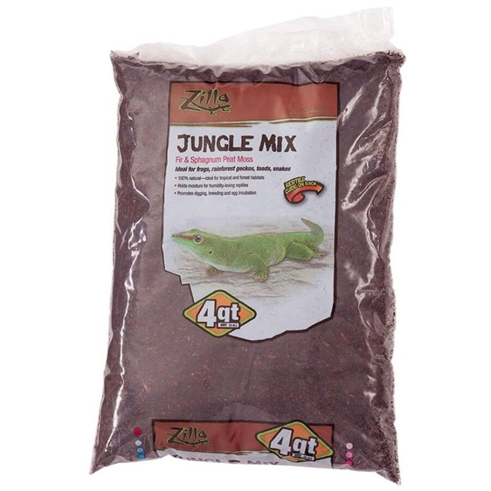 Zilla Lizzard Litter Jungle Mix - Fir & Sphagnum Peat Moss - 4 Quarts - EPP-RP11303 | Zilla | 2111
