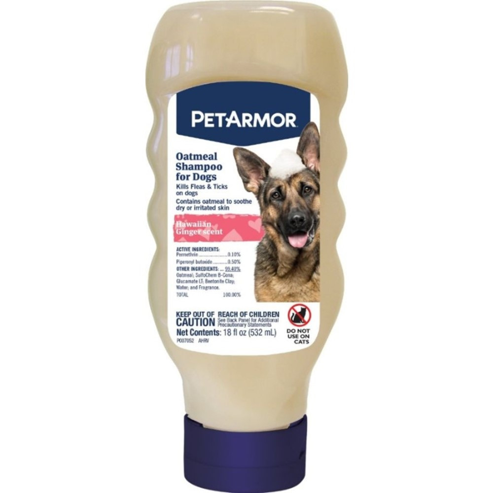 PetArmor Flea and Tick Shampoo for Dogs Hawaiian Ginger Scent - 18 oz - EPP-SG01229 | PetArmor | 1988