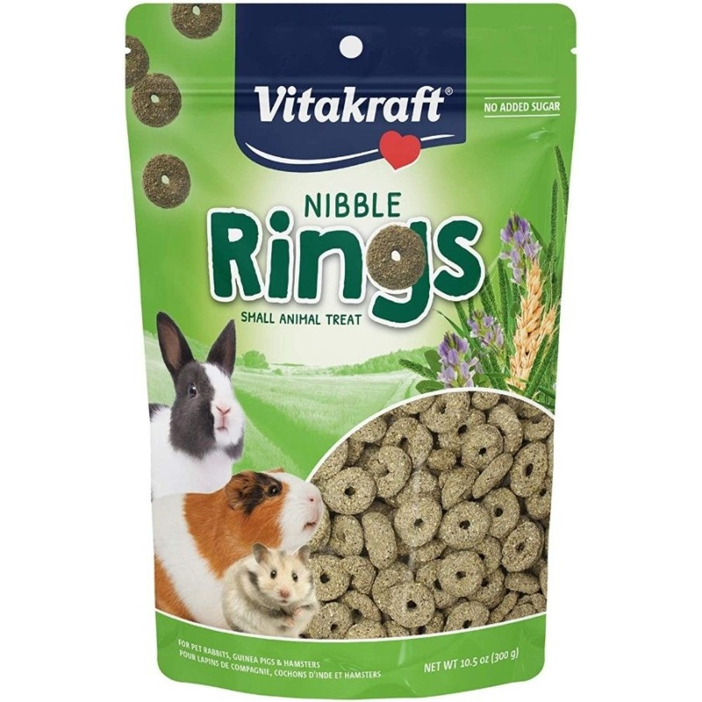 VitaKraft Nibble Rings Small Animal Treats - 10.5 oz - EPP-V20390 | Vitakraft | 2167