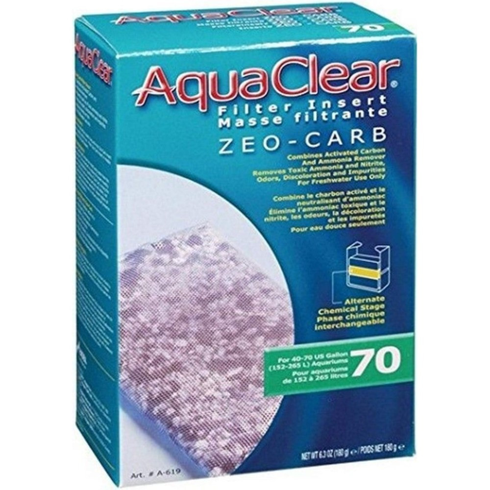 AquaClear Filter Insert - Zeo-Carb - 70 gallon - 1 count - EPP-XA0619 | AquaClear | 2030