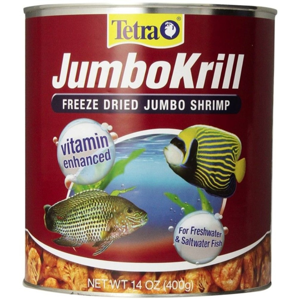Tetra Jumbo Krill Freeze Dried Jumbo Shrimp - 14.1 oz - EPP-YT16200 | Tetra | 2047
