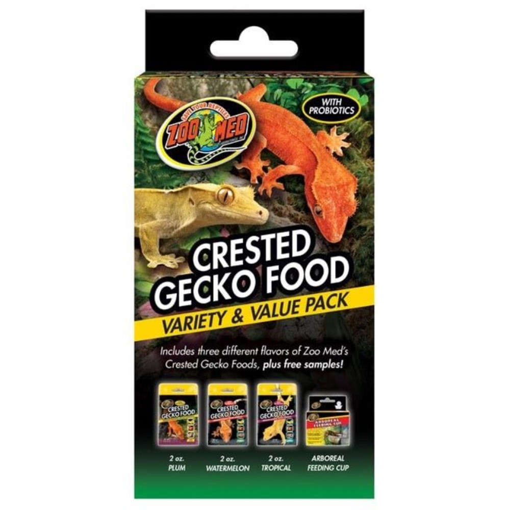 Zoo Med Crested Gecko Food Variety and Value Pack - 1 count - EPP-ZM40205 | Zoo Med | 2124