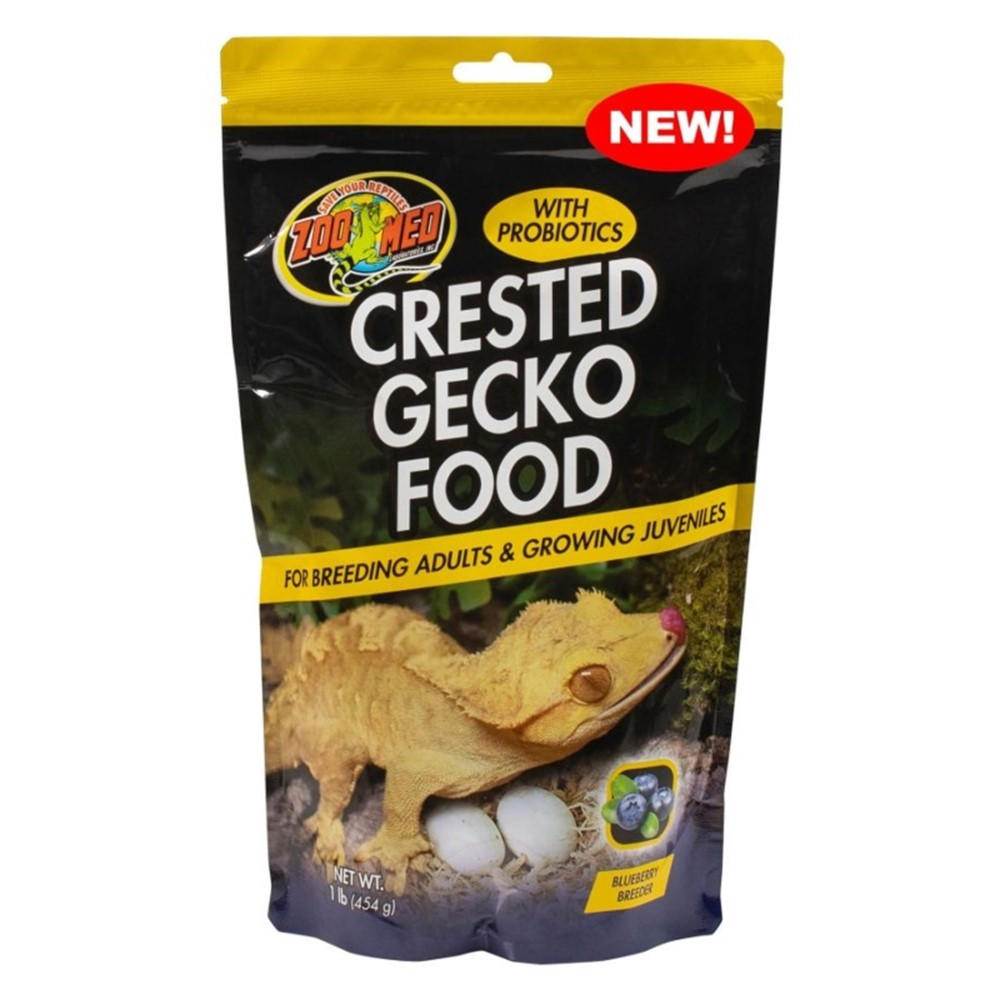 Zoo Med Crested Gecko Food Blueberry Flavor - 1 lb - EPP-ZM40322 | Zoo Med | 2124