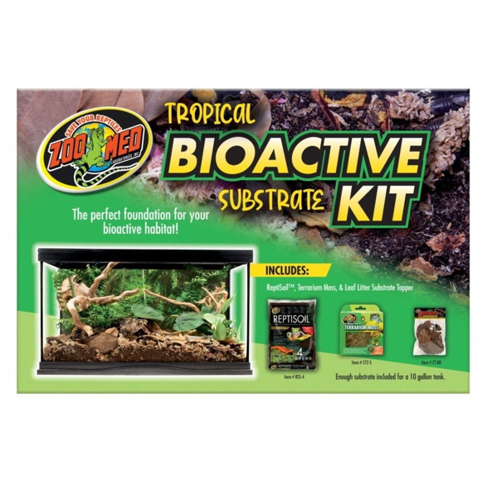 Zoo Med Tropical Bioactive Substrate Kit - 1 count - EPP-ZM75230 | Zoo Med | 2138