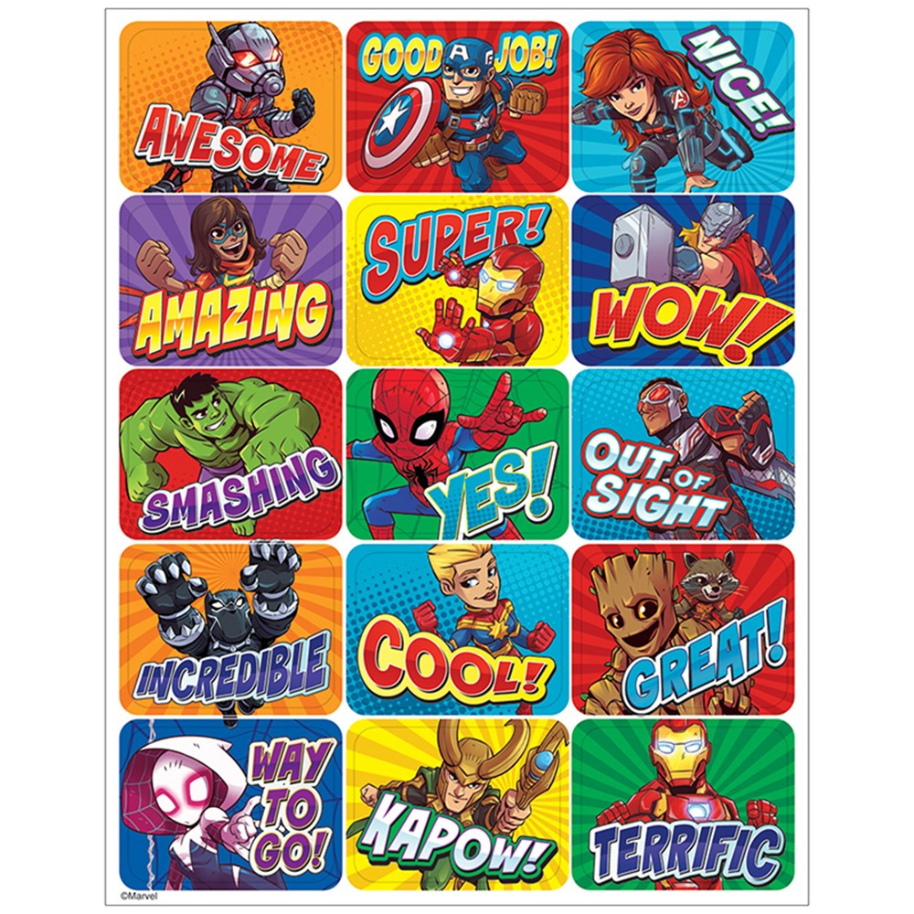 EU-657302 - Marvel Super Hero Adventur Stickers Success in Stickers