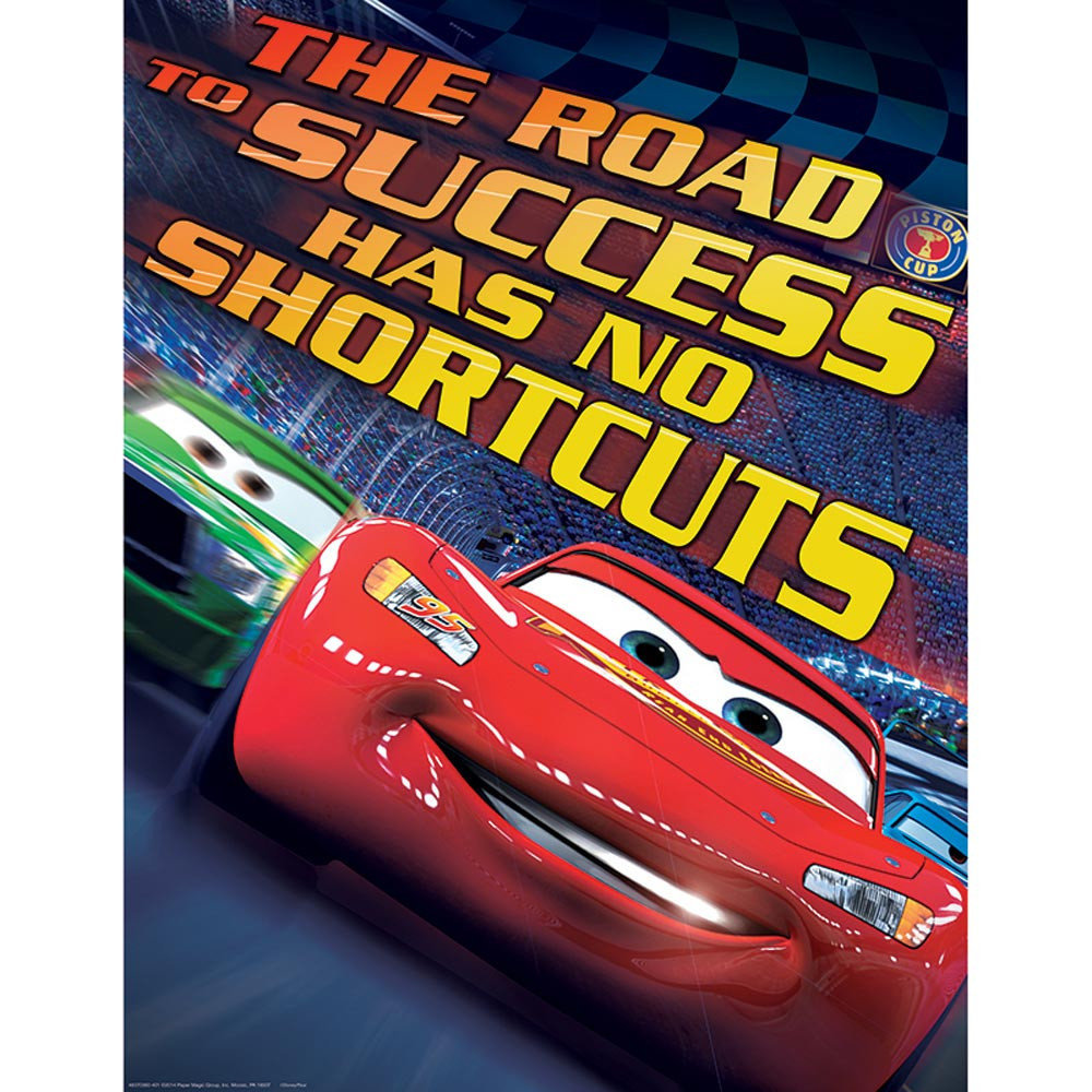 EU-837041 - Cars Road To Success 17X22 Poster in Classroom Theme