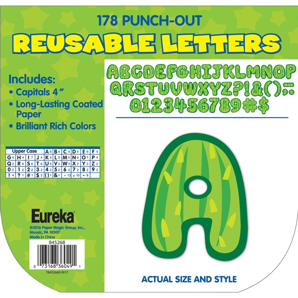 EU-845268 - A Sharp Bunch Cactus Deco Letters in Letters