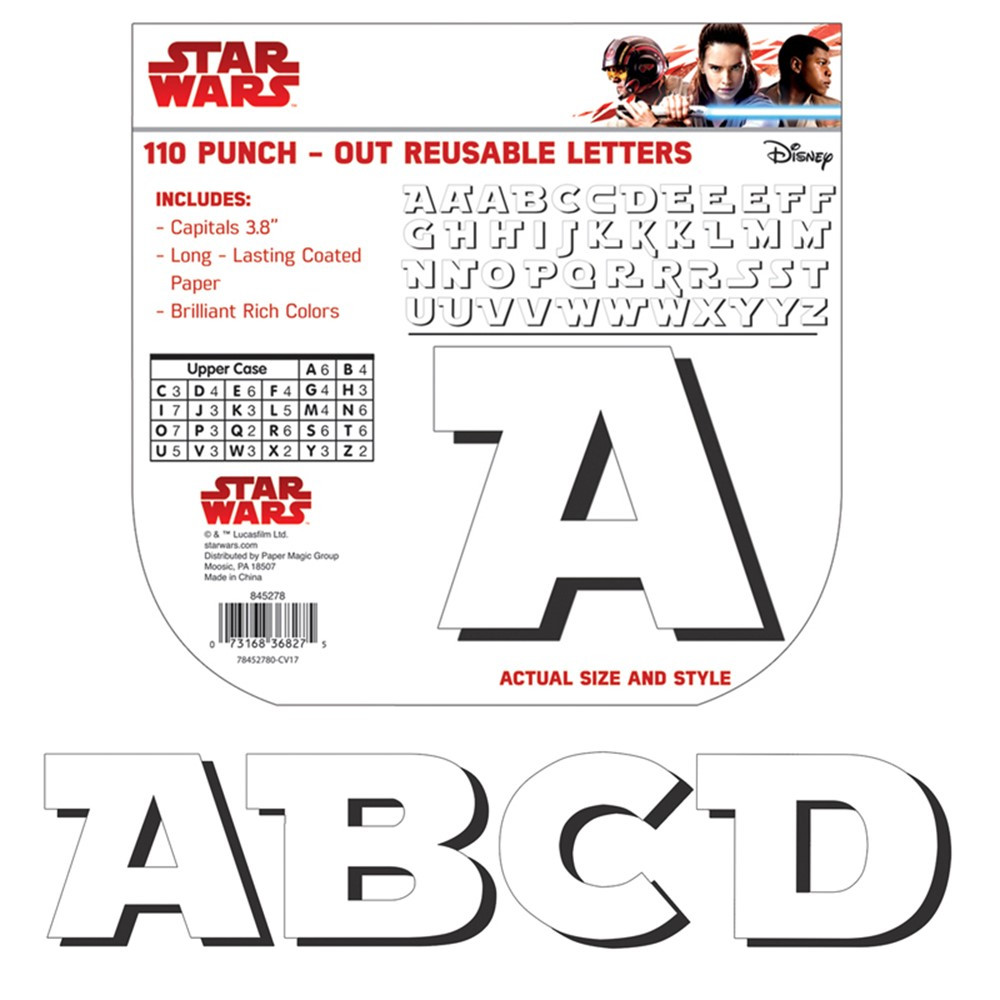EU-845278 - Star Wars Super Trooper Decorletter in Letters