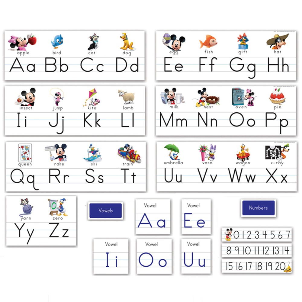 EU-847640 - Mickey Mouse Clubhouse Alphabet Line in Alphabet Lines