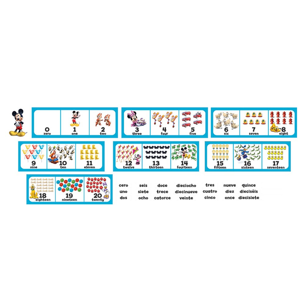 EU-847643 - Mickey Mouse Clubhouse Number Set in Math