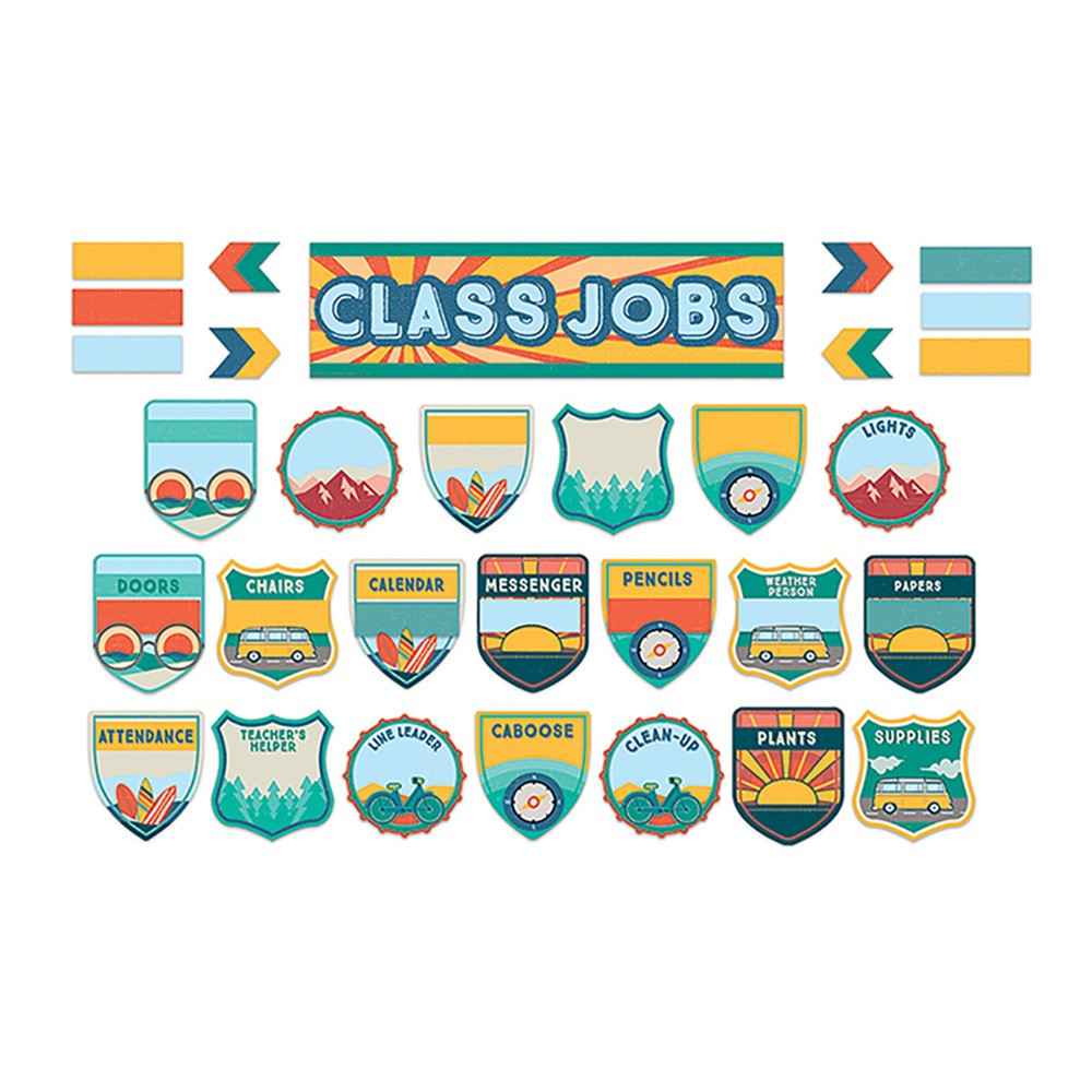 Adventurer Class Jobs Mini Bulletin Board Set - EU-847807 | Eureka | Classroom Theme