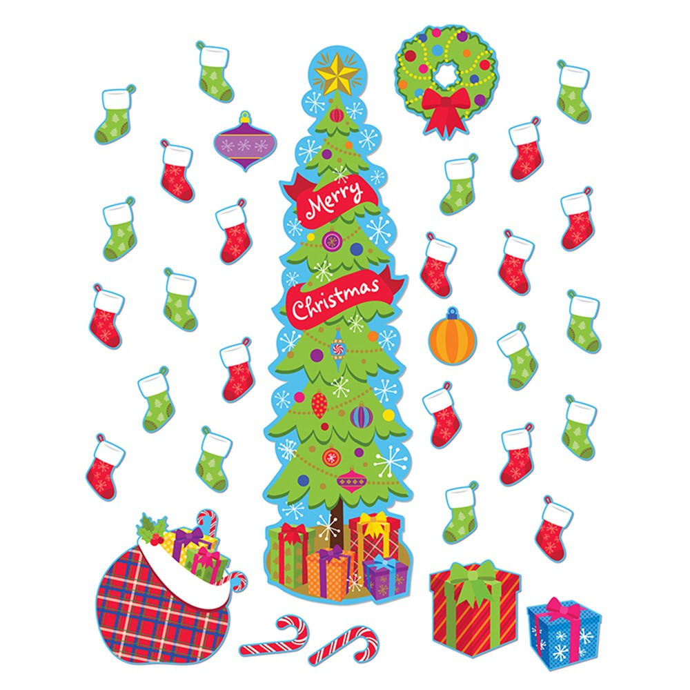 EU-849300 - Christmas Allinone Door Decor Kits in Holiday/seasonal