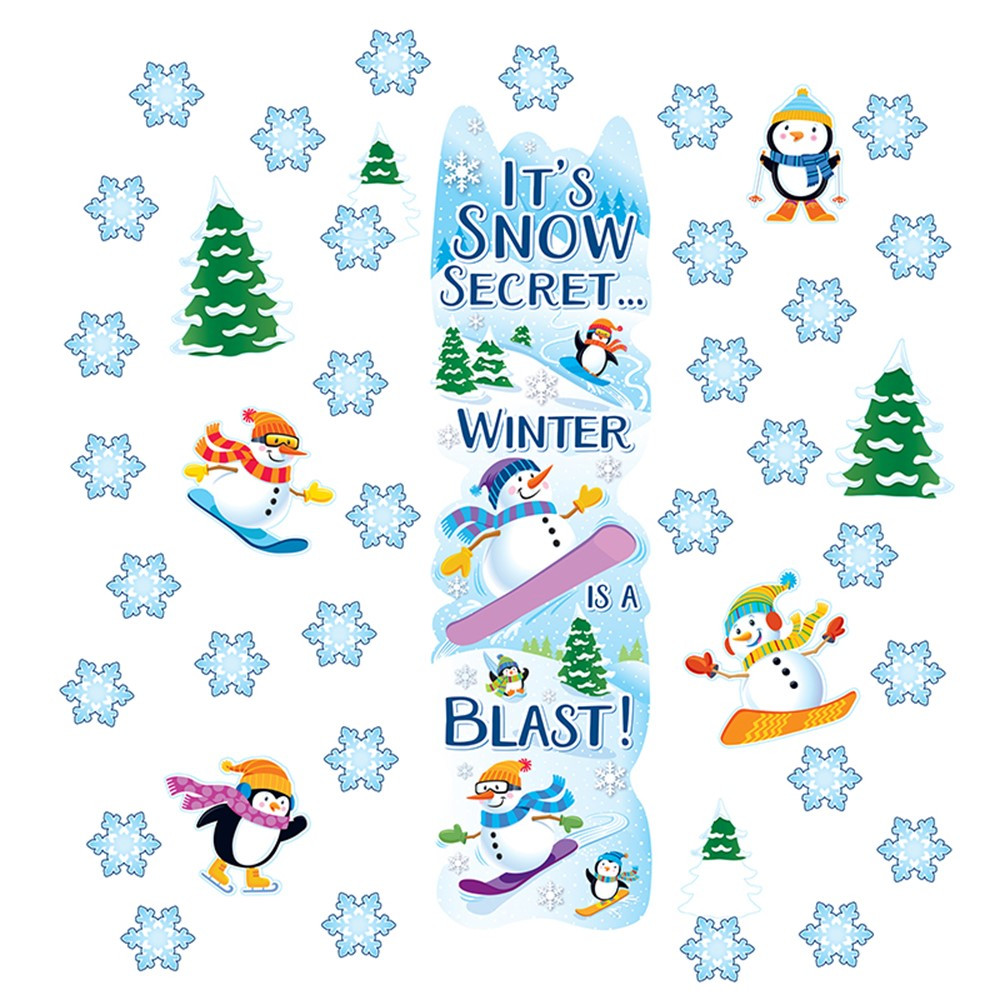 EU-849301 - Winter Allinone Door Decor Kits in Holiday/seasonal