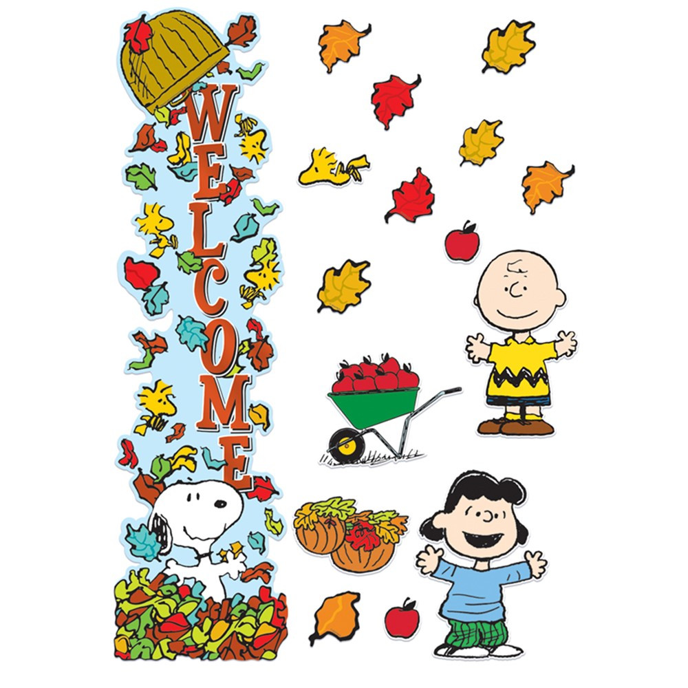 Peanuts Fall All-In-One Door Decor Kit - EU-849334 | Eureka | Holiday/Seasonal