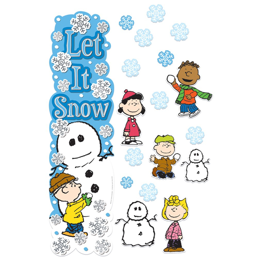 Peanuts Winter All-In-One Door Decor Kit - EU-849335 | Eureka | Holiday/Seasonal