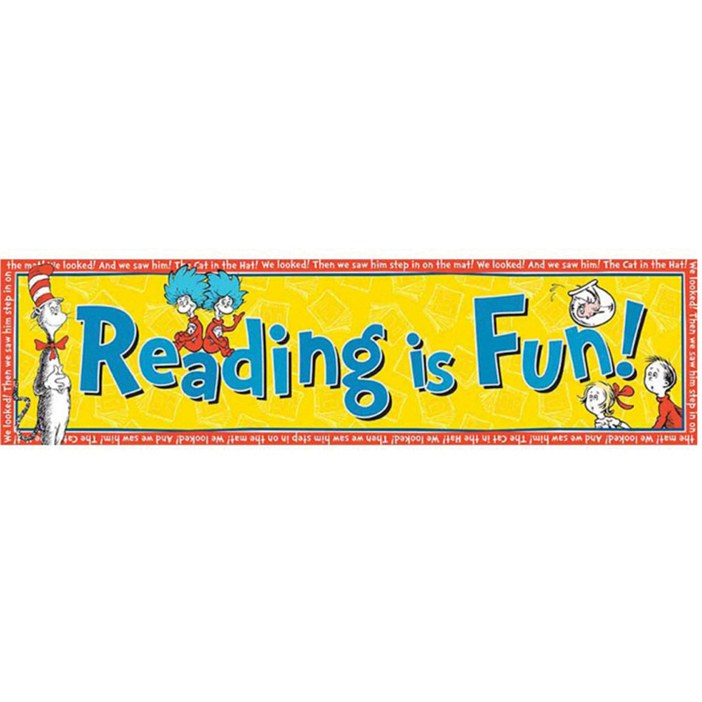 EU-849662 - Classroom Banners Reading Is Fun in Banners