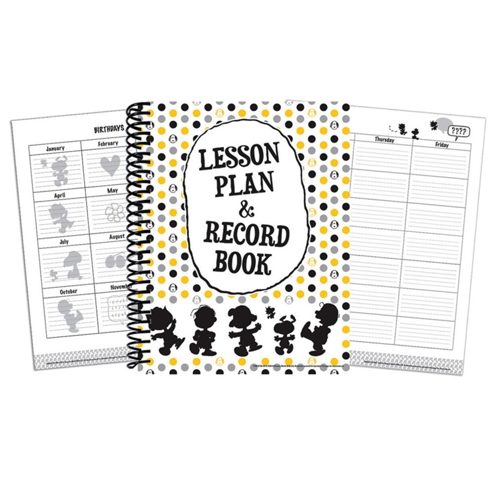EU-866272 - Peanuts Touch Of Class Lesson Plan Books in Plan & Record Books