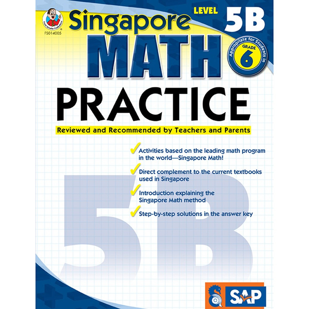FS-014005 - Singapore Math Level 5B Gr 6 in Activity Books