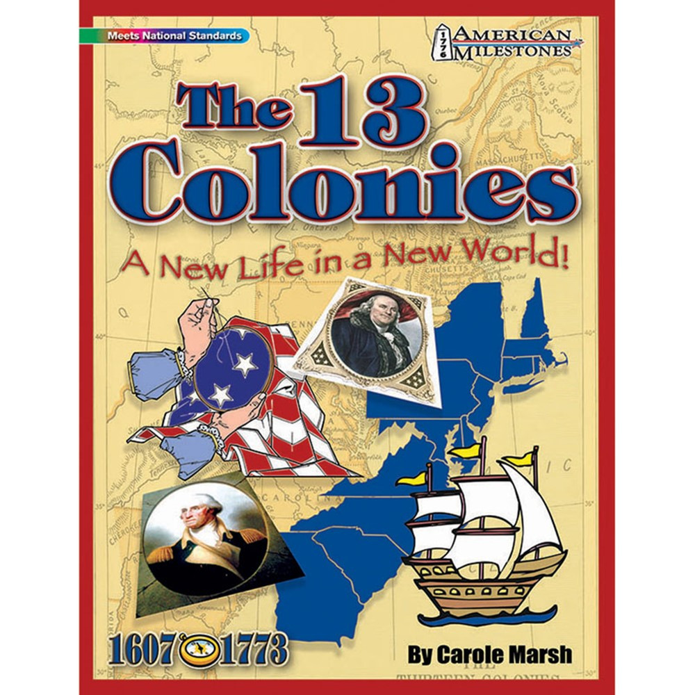 GAL9780635075079 - American Milestones The 13 Colonies in History