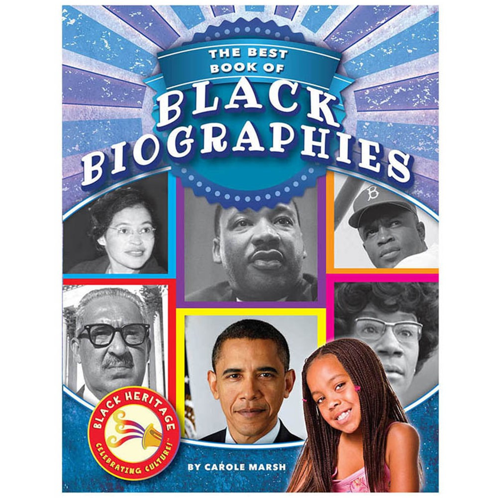 GALBJPBES - Black Heritage Celebrating Culture Best Book Of Black Biographies in Cultural Awareness