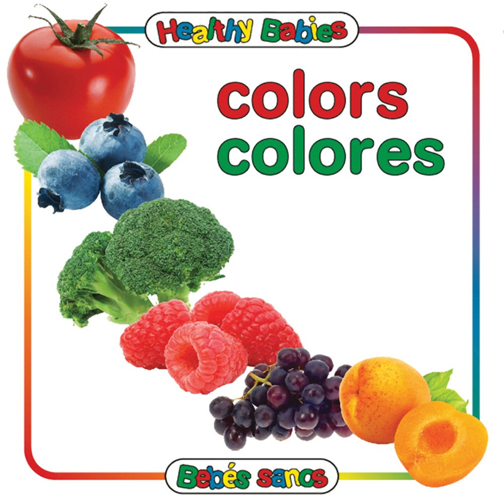 GAR9780983722243 - Colors Board Book Bilingual Spanish English in Books