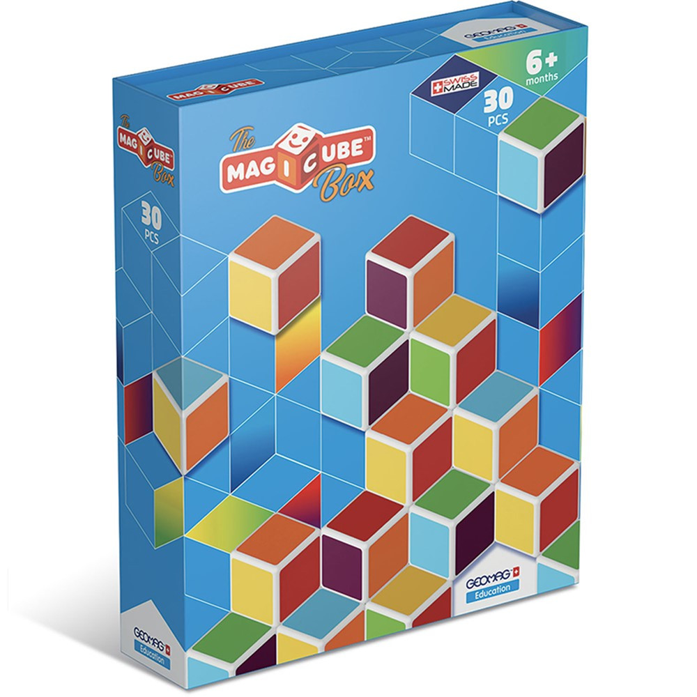GMW120 - Magicube Multicolor Cubes Set Of 30 in Blocks & Construction Play
