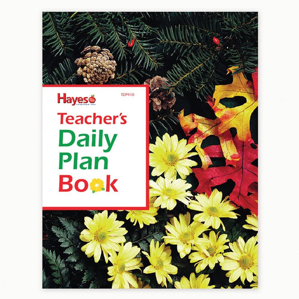 H-TDP410 - Teachers Daily Plan Book 40 Weeks in Plan & Record Books