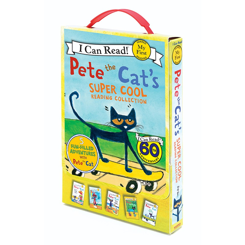 HC-9780062304247 - Pete The Cats Super Cool 5 Bk Set in Classroom Favorites