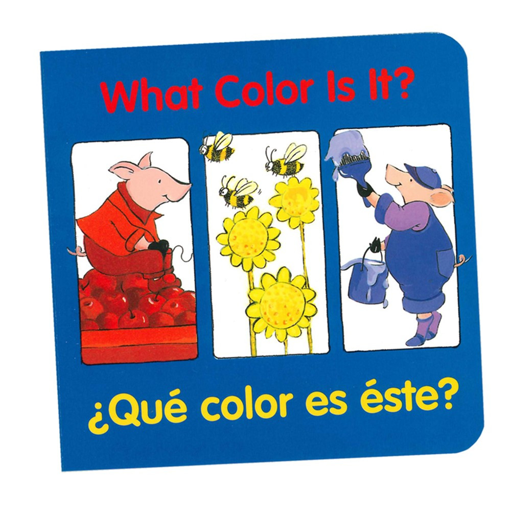 What Color Is It?, qué Color Es ste? Bilingual Board Book - HC-9780618169320 | Harper Collins Publishers | Books