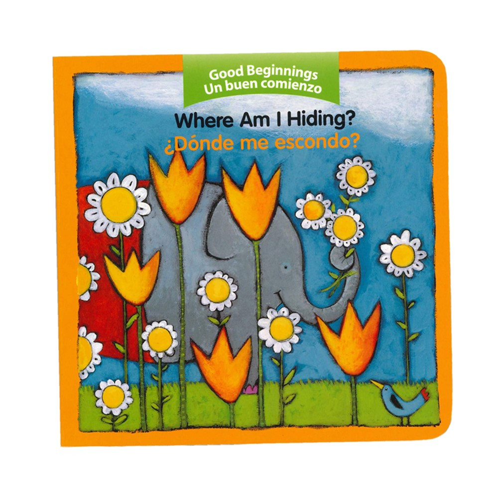 Where Am I Hiding?, donde Me Escondo? Bilingual Board Book - HC-9780618511761 | Harper Collins Publishers | Books