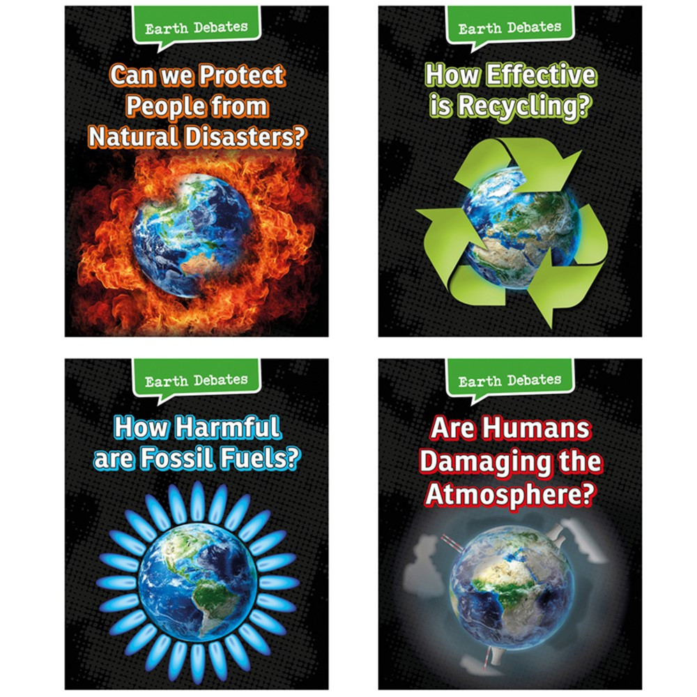 HE-9781484610046 - Earth Debates Book Set Of All 4 in Environment