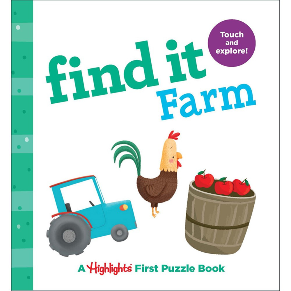 Find It Farm Board Book - HFC9781684372539 | Highlights For Children | Skill Builders