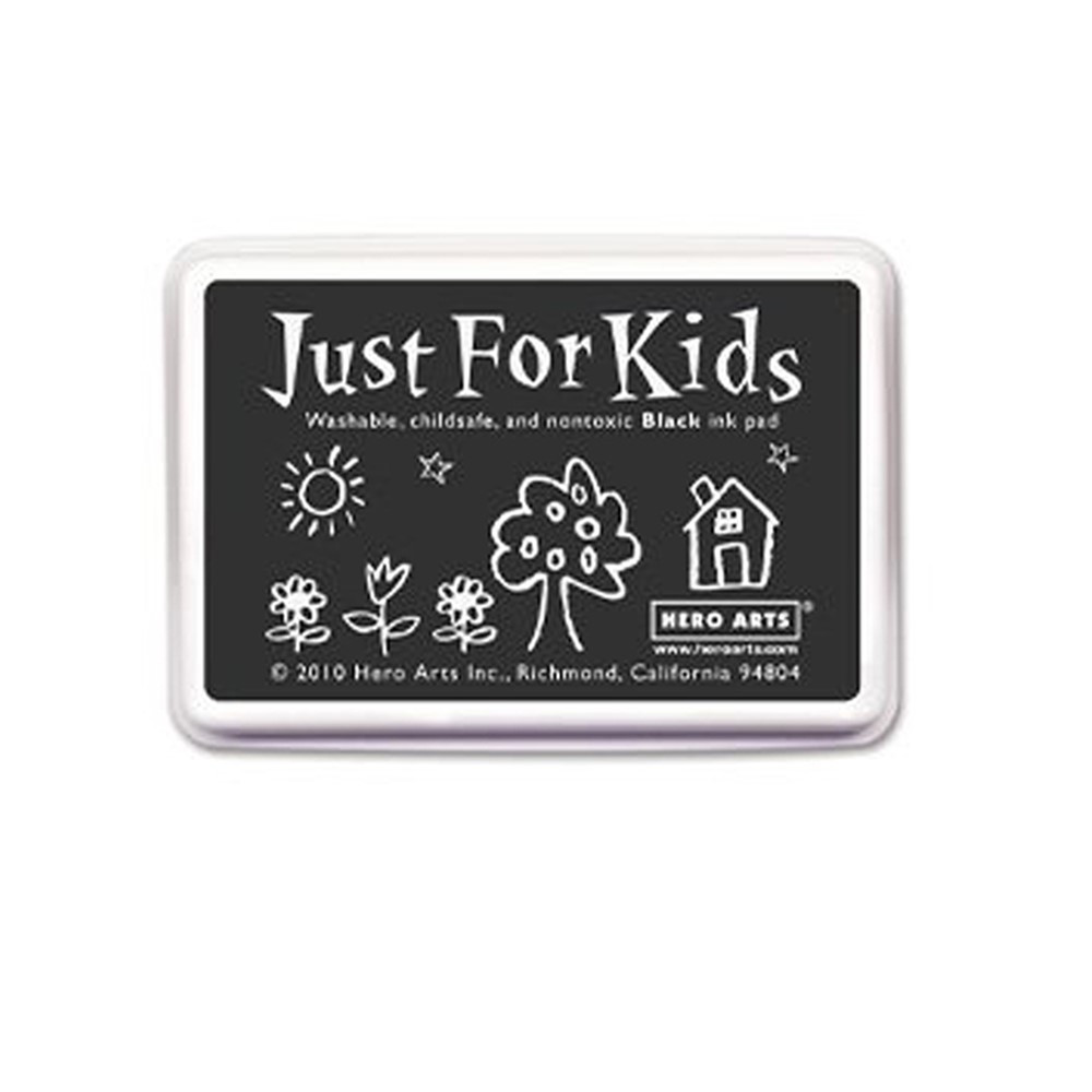 Just for Kids Ink Pad, Black - HOACS100 | Hero Arts | Stamps & Stamp Pads