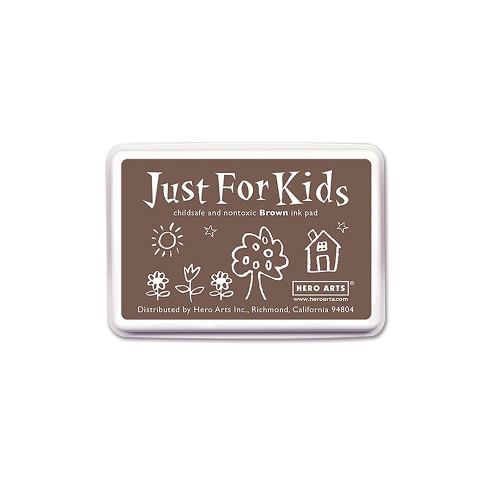Just for Kids Ink Pad, Brown - HOACS109 | Hero Arts | Stamps & Stamp Pads