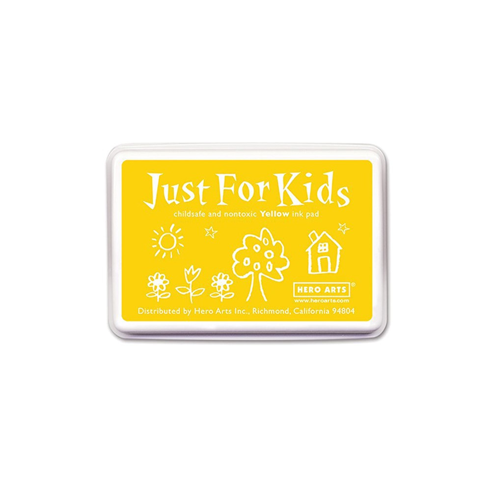 Just for Kids Ink Pad, Yellow - HOACS111 | Hero Arts | Stamps & Stamp Pads