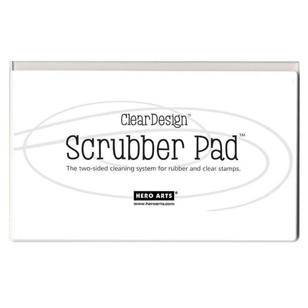 Clear Design Scrubber Pad - HOANK301 | Hero Arts | Stamps & Stamp Pads
