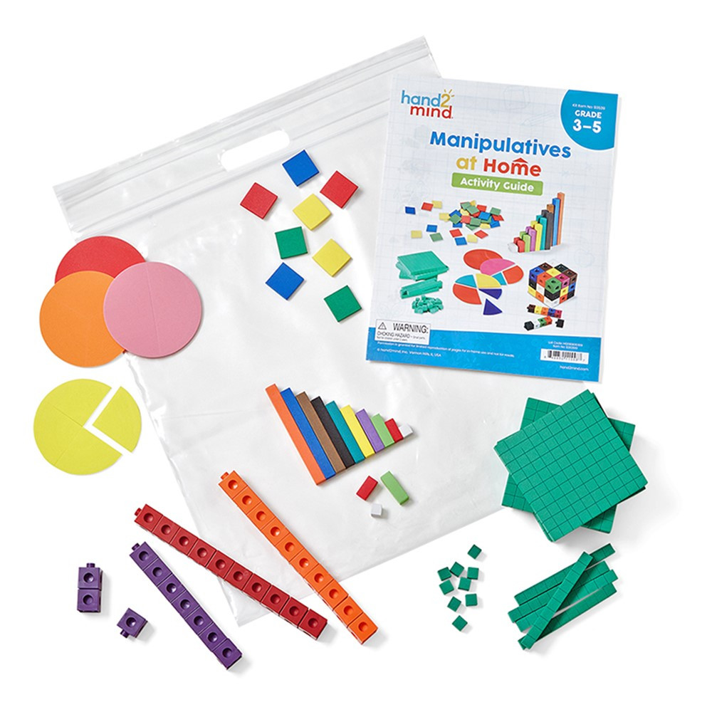 Take-Home Manipulative Kit, Grades 3-5 - HTM93539 | Learning Resources | Manipulative Kits