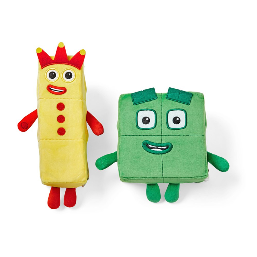 Numberblocks 3 & 4 Playful Pals Plush - HTM94555 | Learning Resources | Dolls
