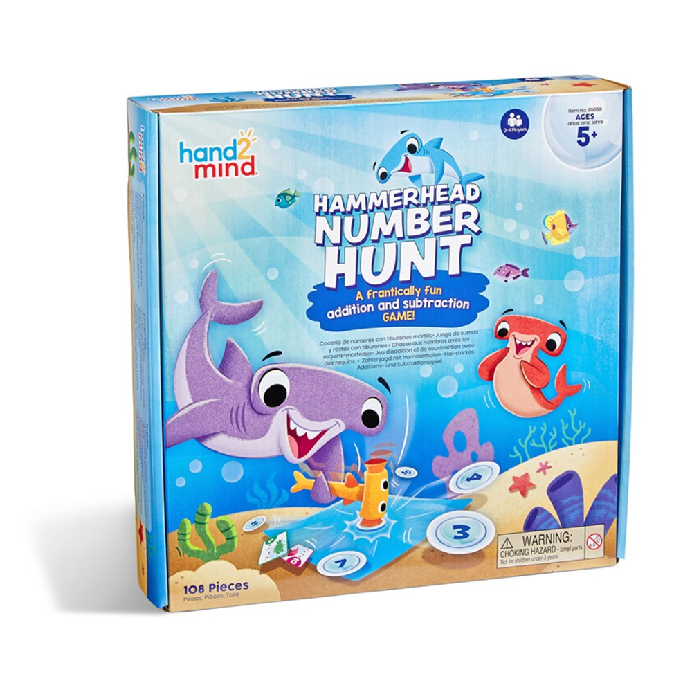 Hammerhead Number Hunt - HTM95658 | Learning Resources | Math