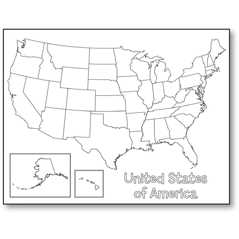 HYG30147 - United States Map Poster in Social Studies