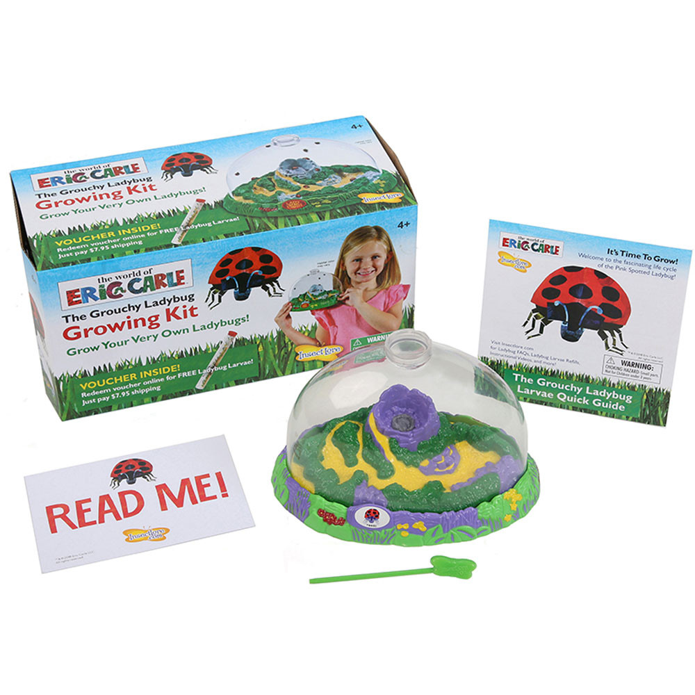 ILP8115 - Eric Carle Grouchy Ladybug Grow Kit in Animal Studies