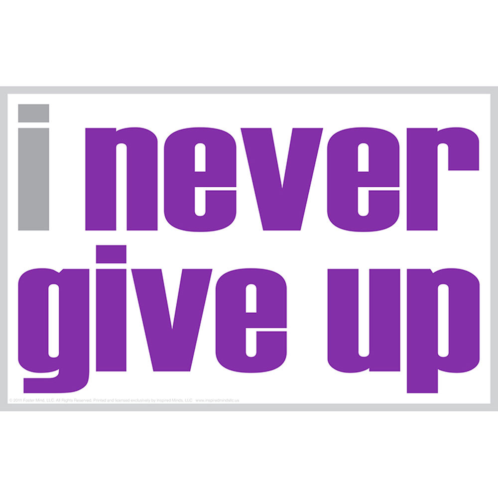 ISM0014M - I Never Give Up Magnet in Accessories